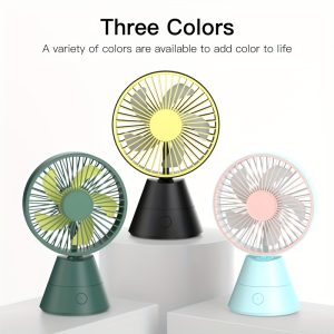 A Desktop Fan That Can Swing Automatically, Portable Fan, 1800mAh/USB Rechargeable Battery, Suitable for Home, Office, Dormitory, Outdoor And Travel Lightweight Portable Cooling Birthday/summer, For Outdoor Camping Road Trips