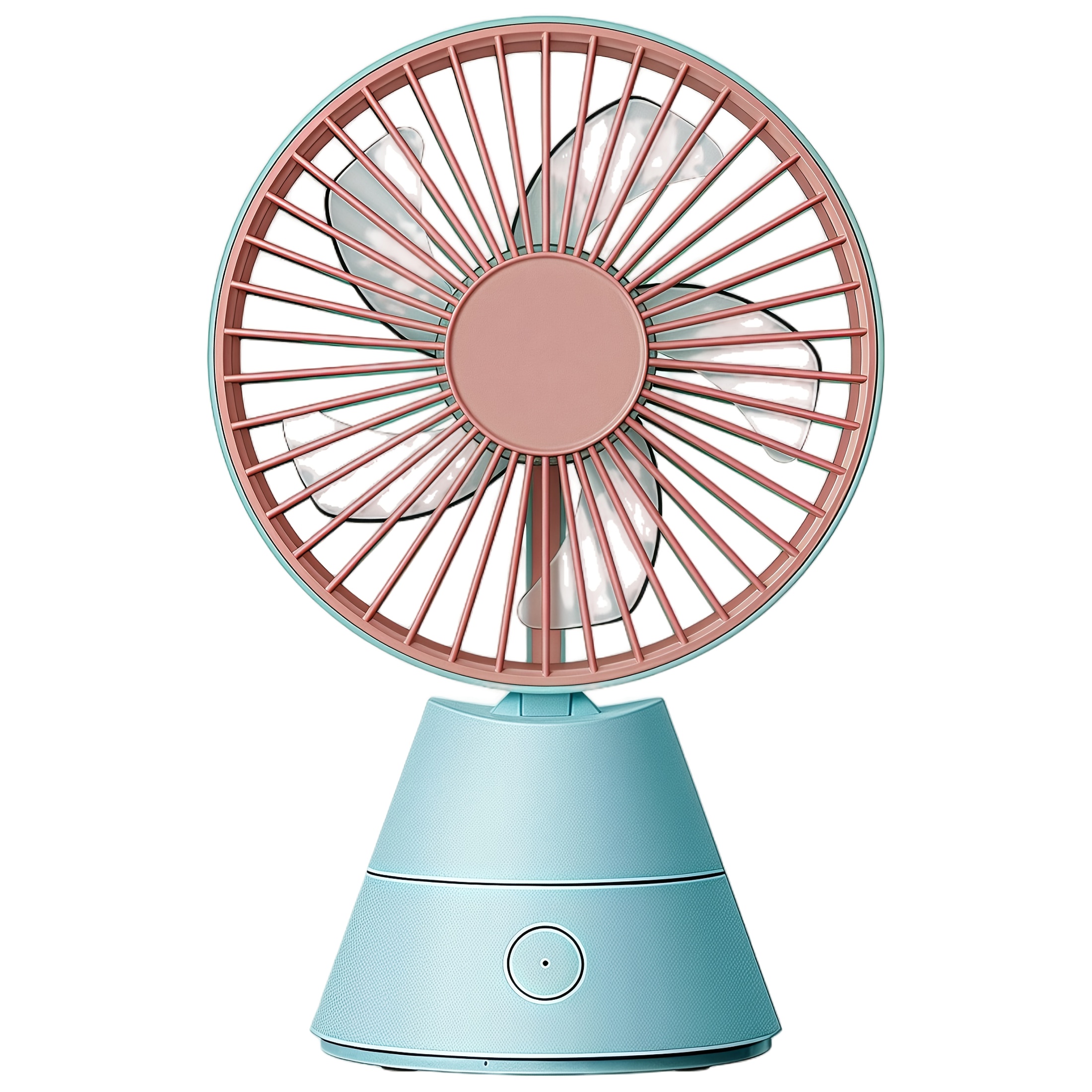 A Desktop Fan That Can Swing Automatically, Portable Fan, 1800mAh/USB Rechargeable Battery, Suitable for Home, Office, Dormitory, Outdoor And Travel Lightweight Portable Cooling Birthday/summer, For Outdoor Camping Road Trips - Image 7